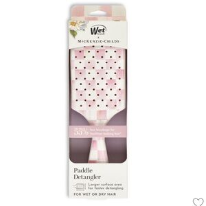 Wet Brush x MacKenzie Childs Paddle Hair Brush - Wildflower Dot